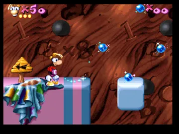 Rayman Junior - Level 3 (EU) screen shot game playing